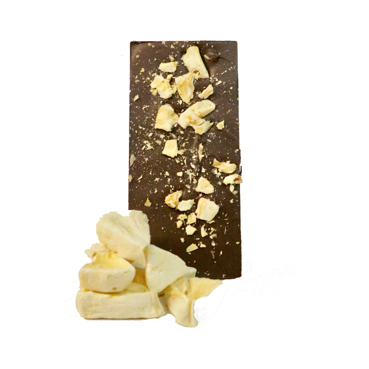 pineapple chocolate bar