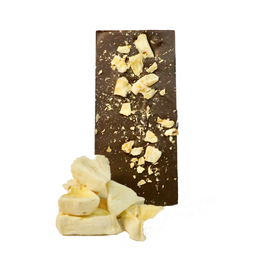 pineapple chocolate bar