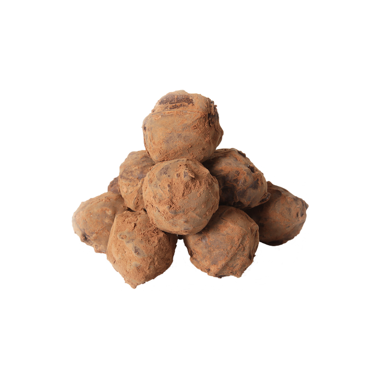 Pyramid of Rum Chocolate Truffle