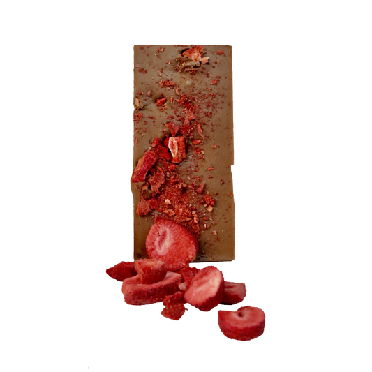 strawberyy pistachio chcolate bar