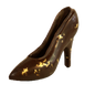 One gold cinderella slipper