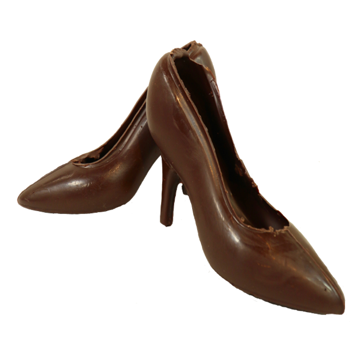 3 dimensional Chocolate shoes